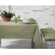 Chambray tablecloth  Olive
